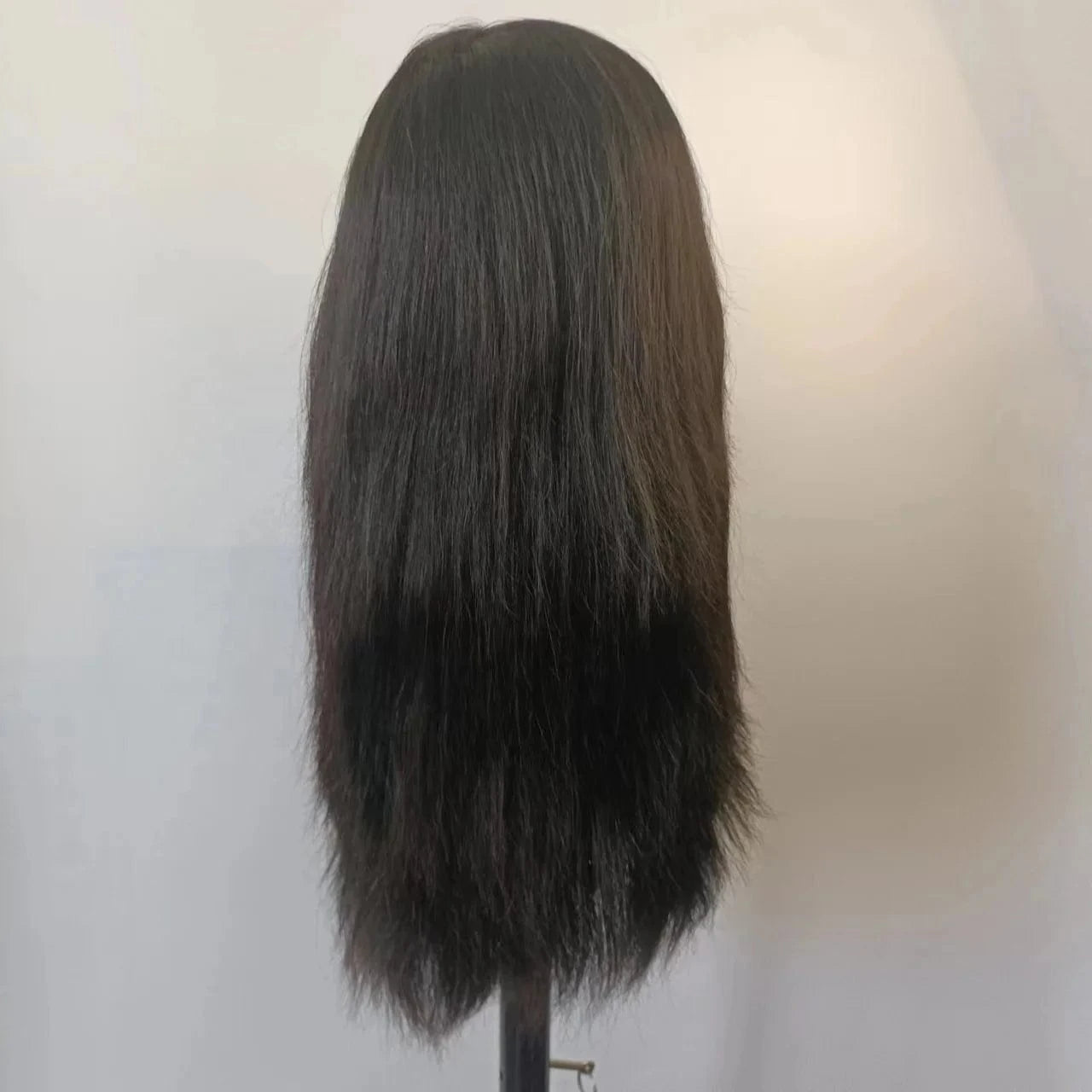 Haizhixiu Band Custom-made 12-20inch Long Human Hair Topper Pu for Women in Black Colour Human Hair Wigs