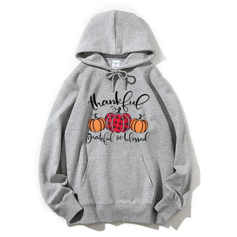 Halloween Pumpkin Graphic Hoodie Casual Drawstring Design Thermal Top Long Sleeve Multi Pocket Sweatshirt Fashion Sweater Autumn