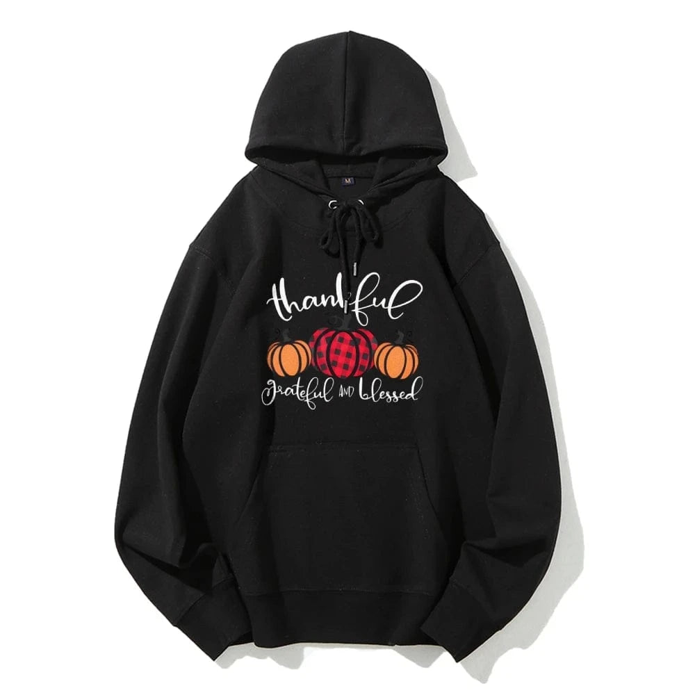 Halloween Pumpkin Graphic Hoodie Casual Drawstring Design Thermal Top Long Sleeve Multi Pocket Sweatshirt Fashion Sweater Autumn