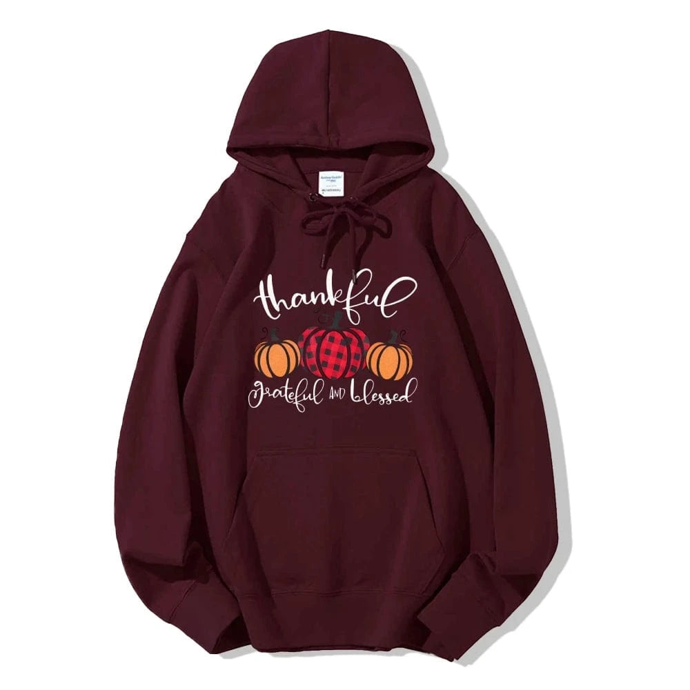 Halloween Pumpkin Graphic Hoodie Casual Drawstring Design Thermal Top Long Sleeve Multi Pocket Sweatshirt Fashion Sweater Autumn