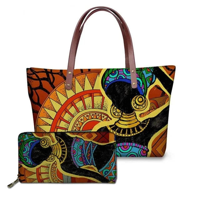 Handbag Customized Printed Handbag Set
