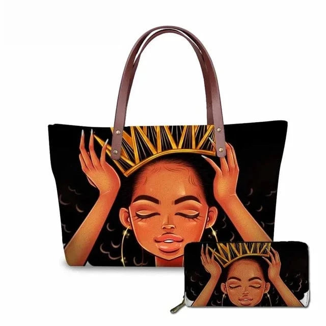Handbag YQ1901ALZ21 / M Customized Printed Handbag Set