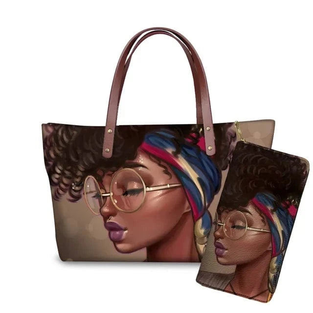 Handbag YQ3430ALZ21 / M Customized Printed Handbag Set