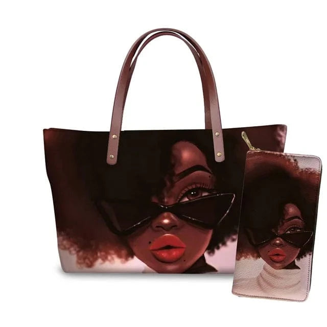 Handbag YQ4985ALZ21 / M Customized Printed Handbag Set
