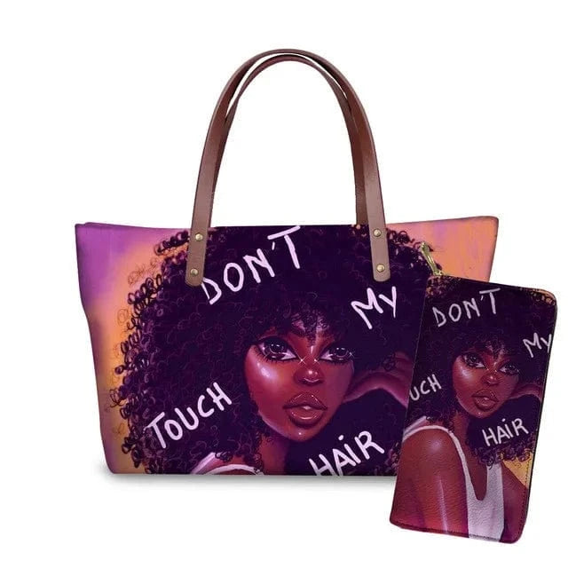 Handbag YQ4987ALZ21 / M Customized Printed Handbag Set