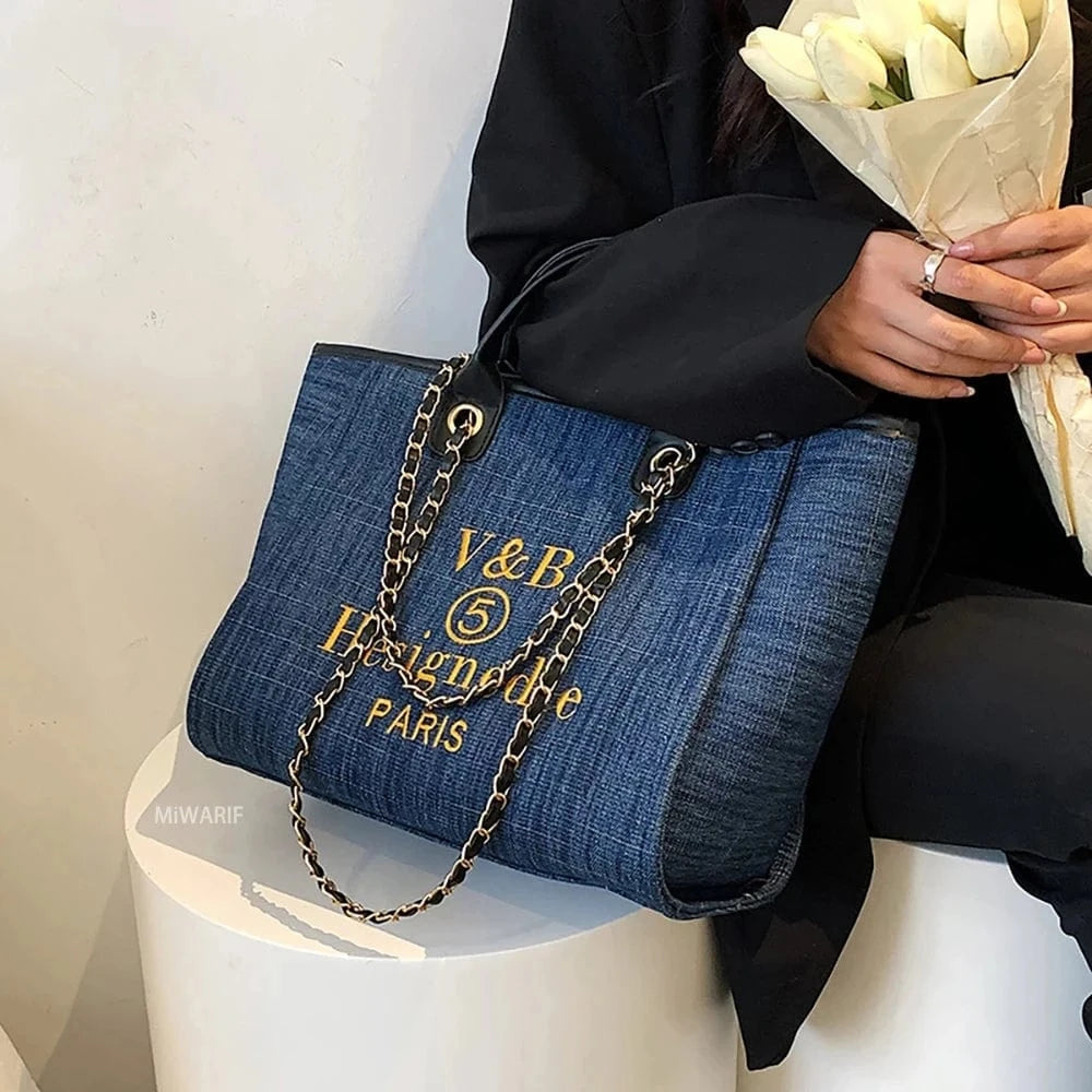 Handbags Women's Bag Shoulder Crossbody for Designer Messenger Large Luxury Female Portable Zipper Canvas Girl Tote Bags