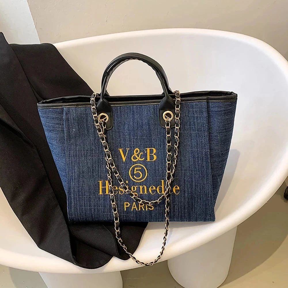 Handbags Women's Bag Shoulder Crossbody for Designer Messenger Large Luxury Female Portable Zipper Canvas Girl Tote Bags