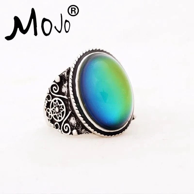 Handmade Fine Workmanship Fashion Mood Color Changing Ring for Business Gift Mood Ring