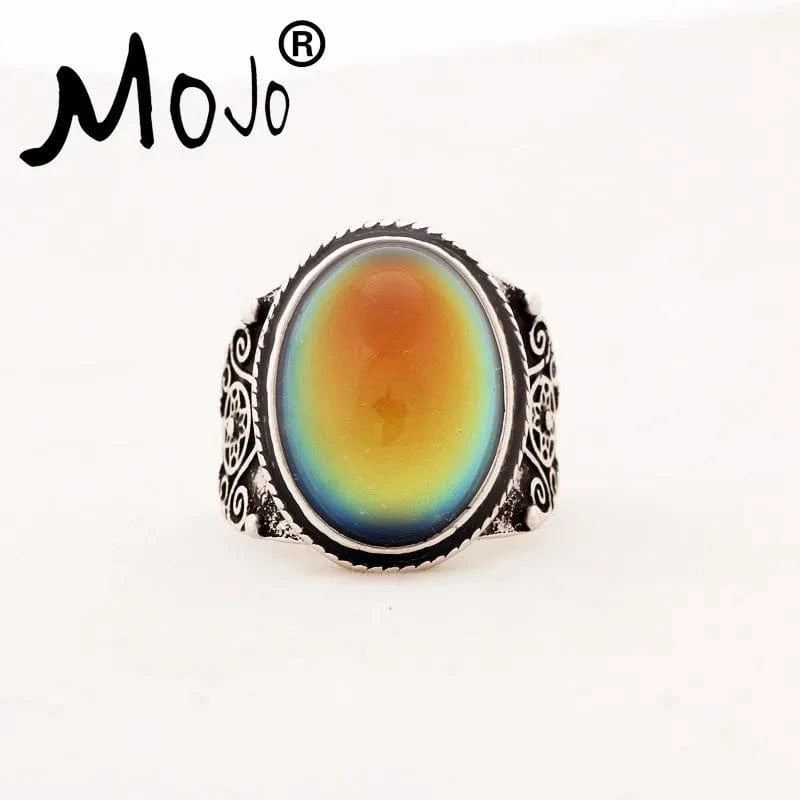 Handmade Fine Workmanship Fashion Mood Color Changing Ring for Business Gift Mood Ring