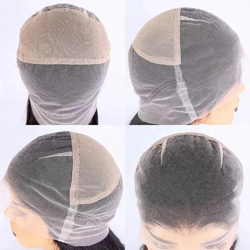 HD Indian Full Lace Human Hair Wig, 100% Human Hair Transparent Swiss Lace Full Lace Wig with Baby Hair, Full Lace Wig Vendor