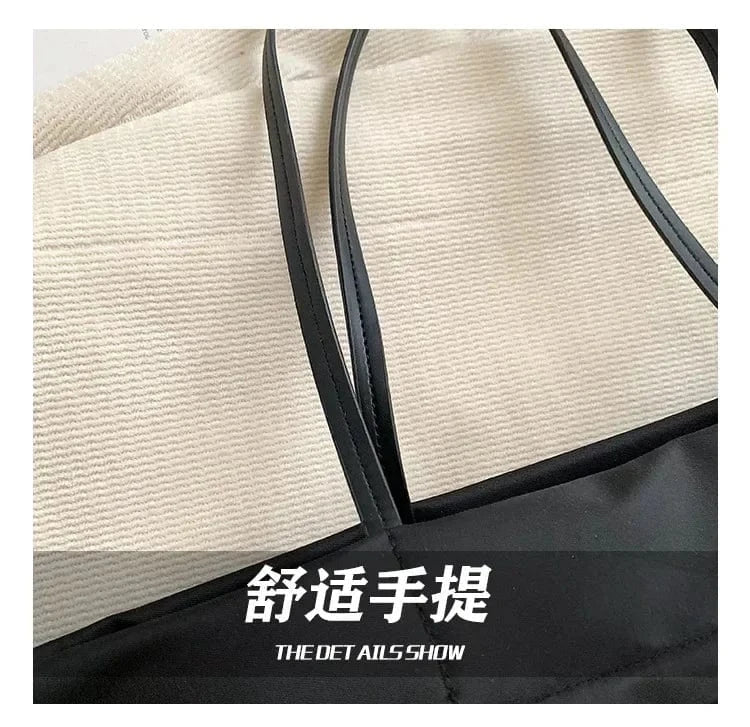hei 2025newModel High-quality Women's Large Capacity Handbag - Luxurious Tote Bag - Versatile Shopping Bag - Shoulder Bag