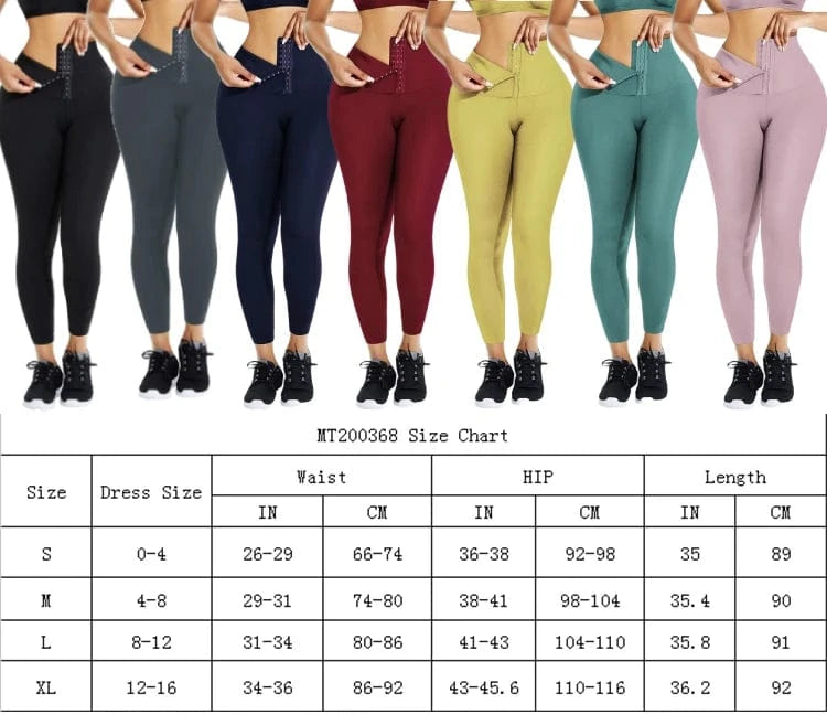 HEXIN Women's Shaper Shapewear For Women Slimming Corset Waist Shapers Yoga High Waist Trainer Leggings