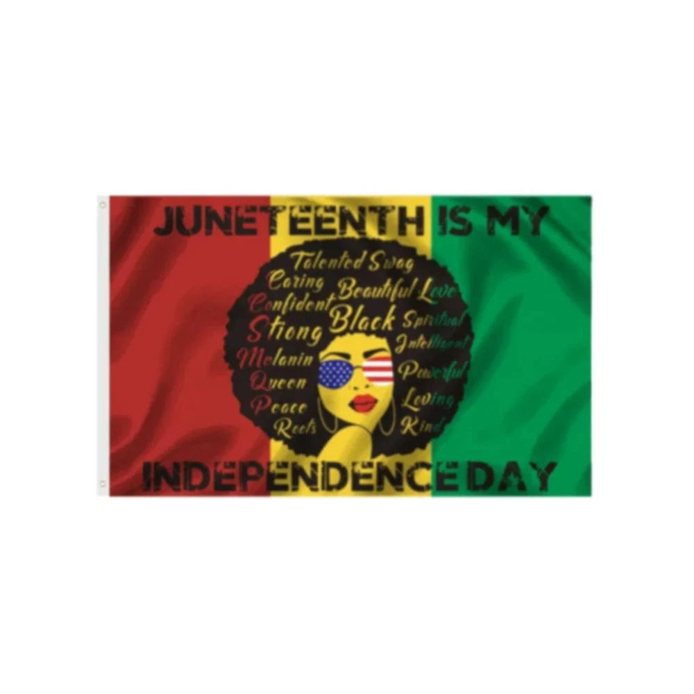 High-Quality 3x5ft Juneteenth Outdoor Décor