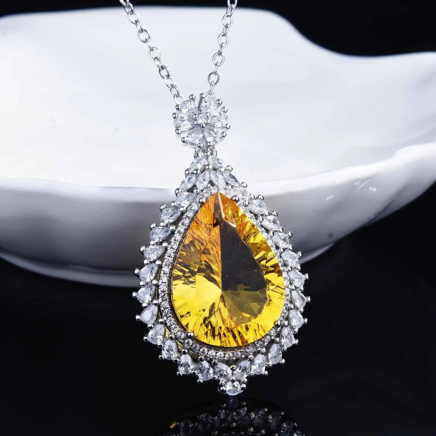 High quality boutique Rose gold purple heart Charm Pendants Women's DIY necklace accessories jewelry