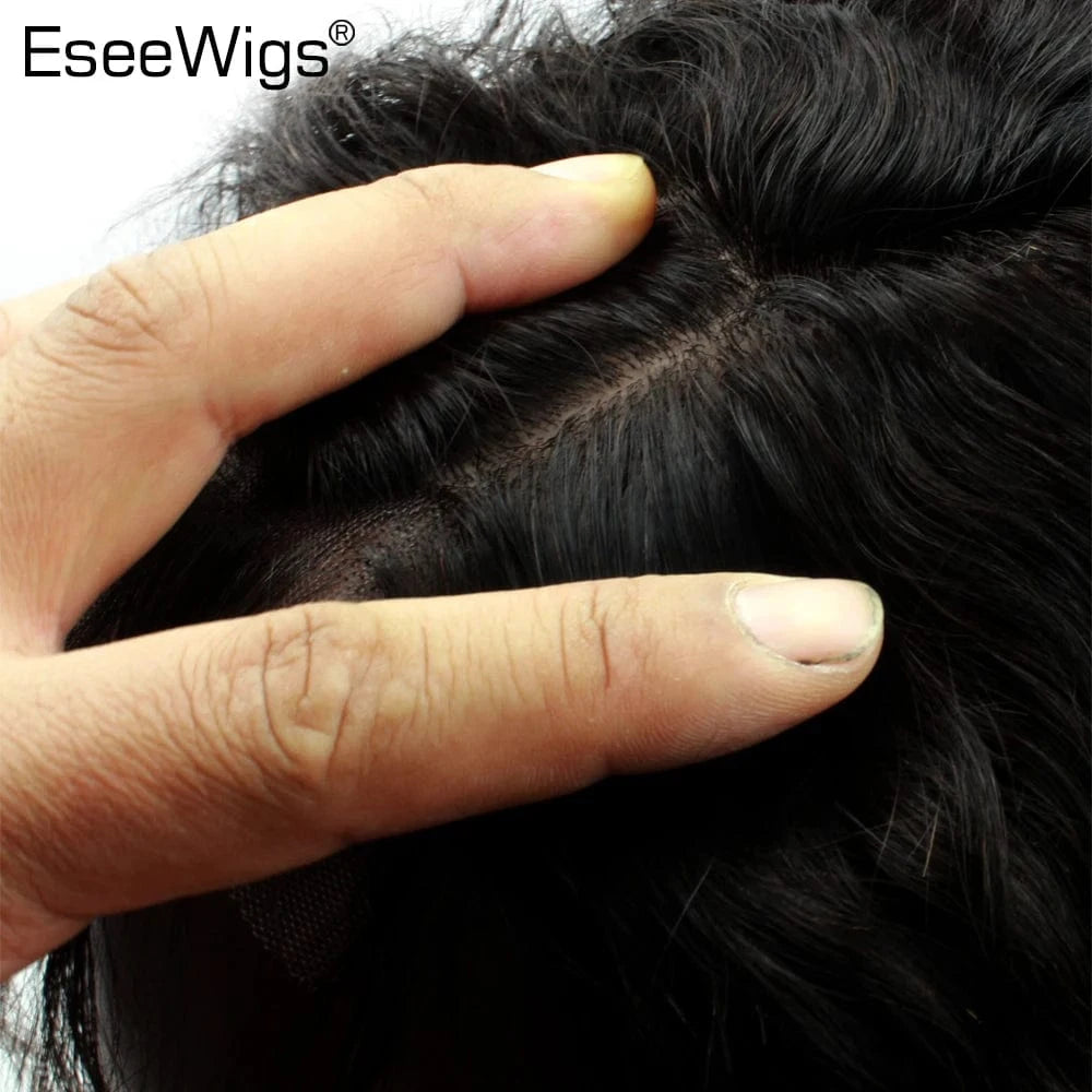 High quality brazilian human hair lace wigs top silk based full lace wig invisible part wig remy human hair