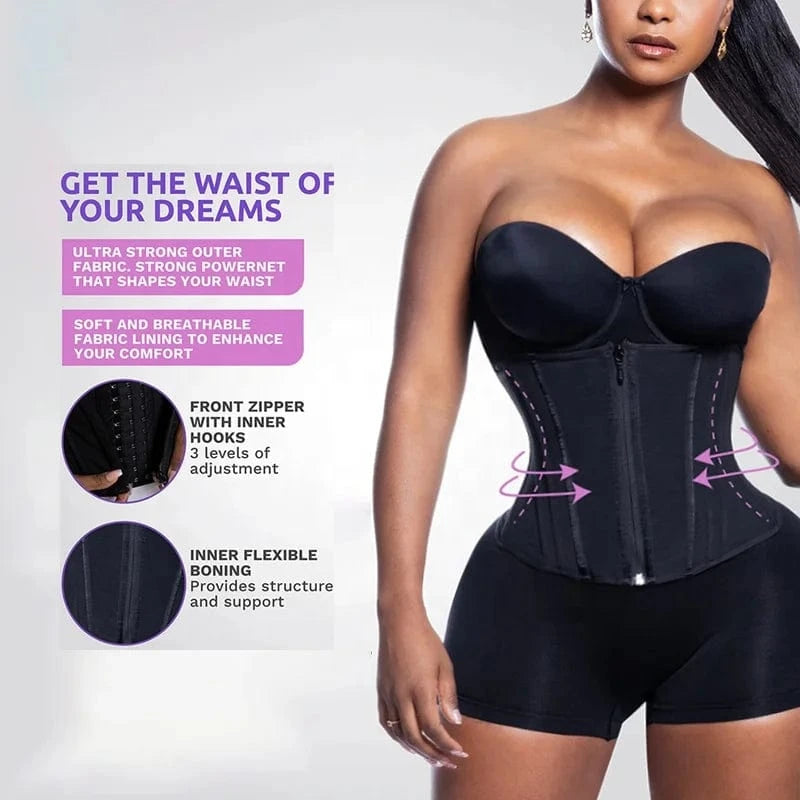 High Quality Colombianas Fajas Tummy Control Corset Waist Slimming Belt Exercise Waist Trainers Colombian Hourglass Sheath