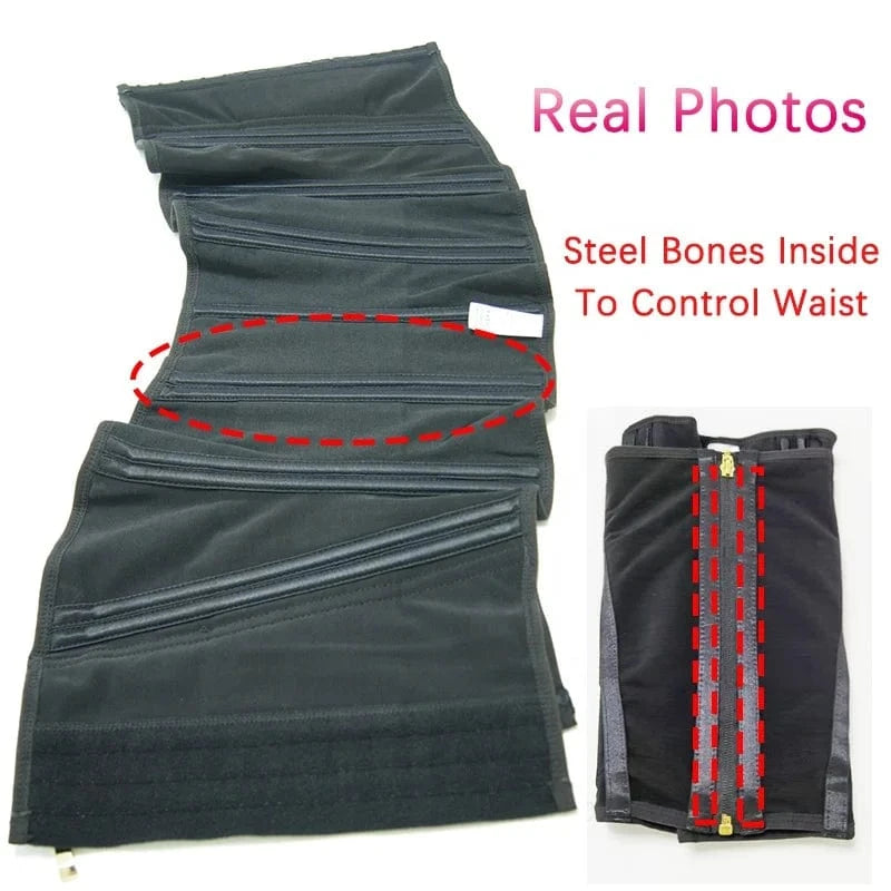 High Quality Colombianas Fajas Tummy Control Corset Waist Slimming Belt Exercise Waist Trainers Colombian Hourglass Sheath