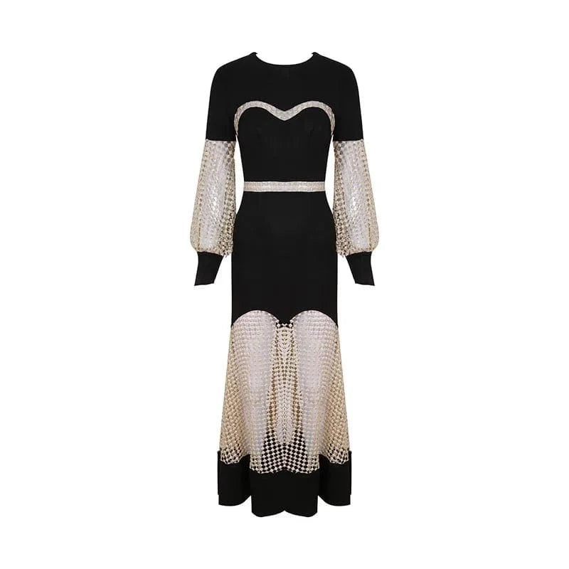 High quality custom made private label elegant celebrity evening luxury women clothing casual dresses bandage dress