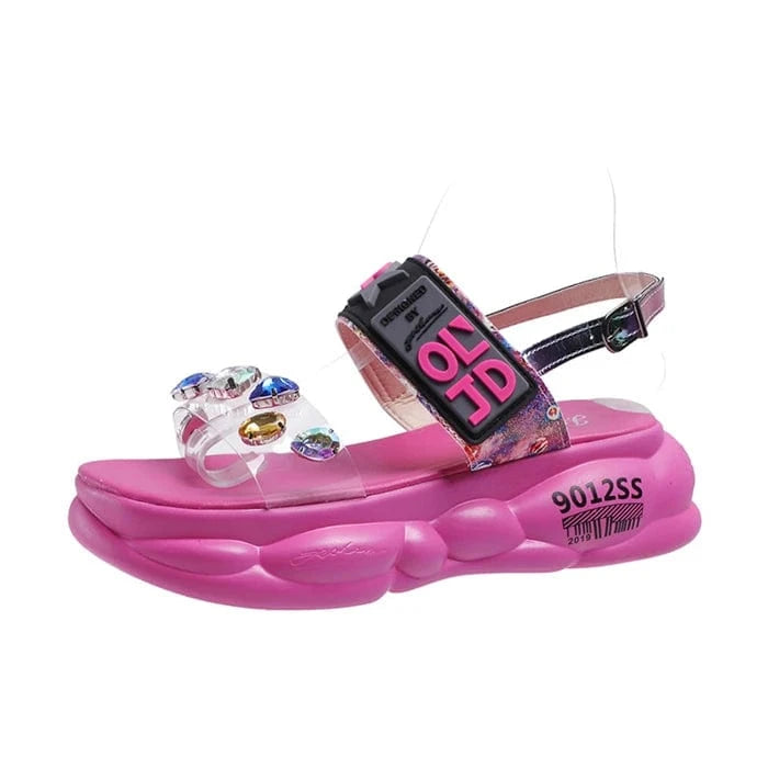 High quality cute sandal female shoes sandal for girl women slides footwear ladies