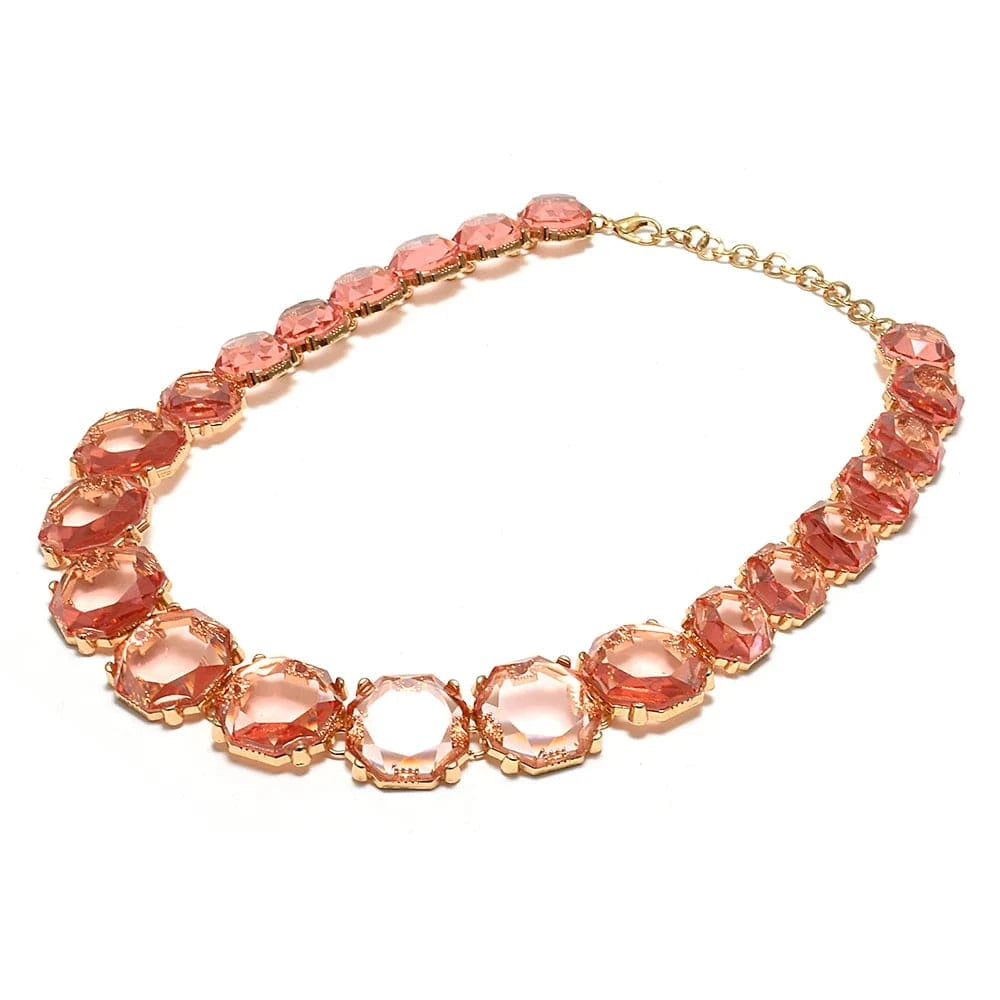 High Quality Multicolor Resin Choker Necklace Women Jewelry Statement Collar Necklace Trendy Accessories Wholesale