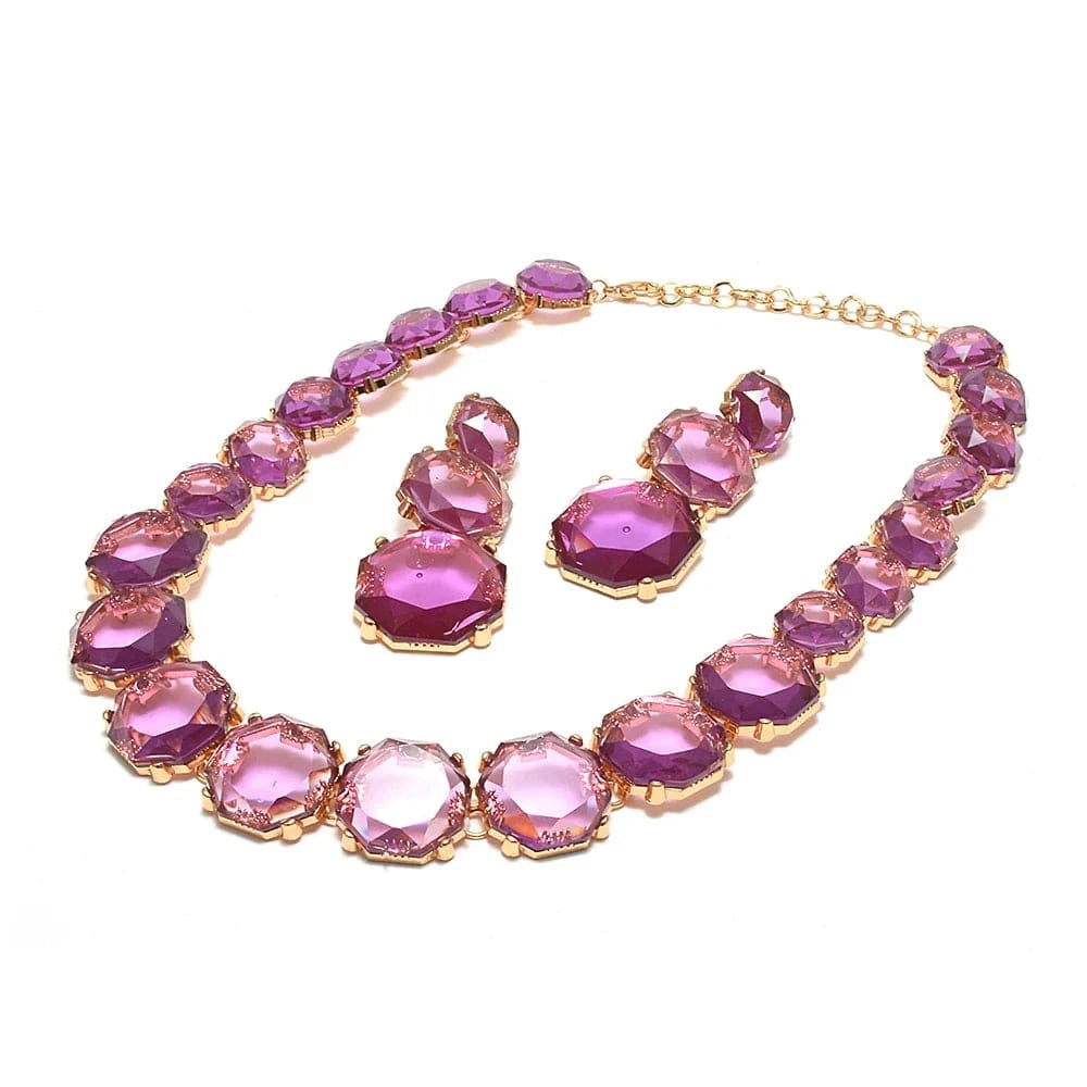 High Quality Multicolor Resin Choker Necklace Women Jewelry Statement Collar Necklace Trendy Accessories Wholesale