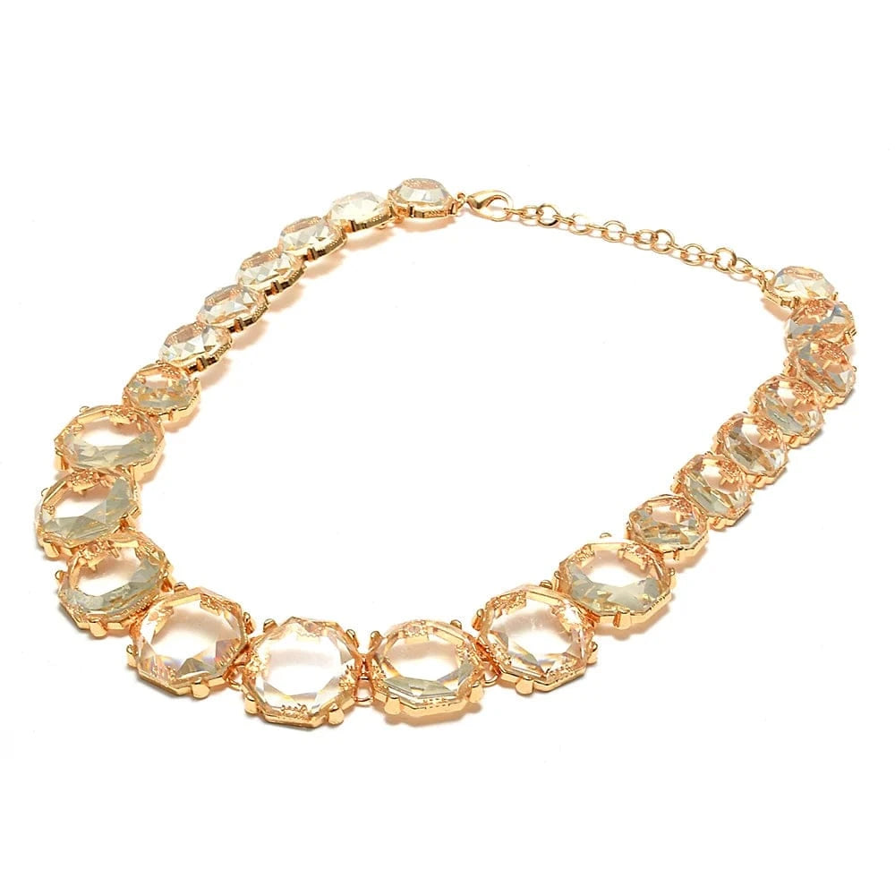 High Quality Multicolor Resin Choker Necklace Women Jewelry Statement Collar Necklace Trendy Accessories Wholesale