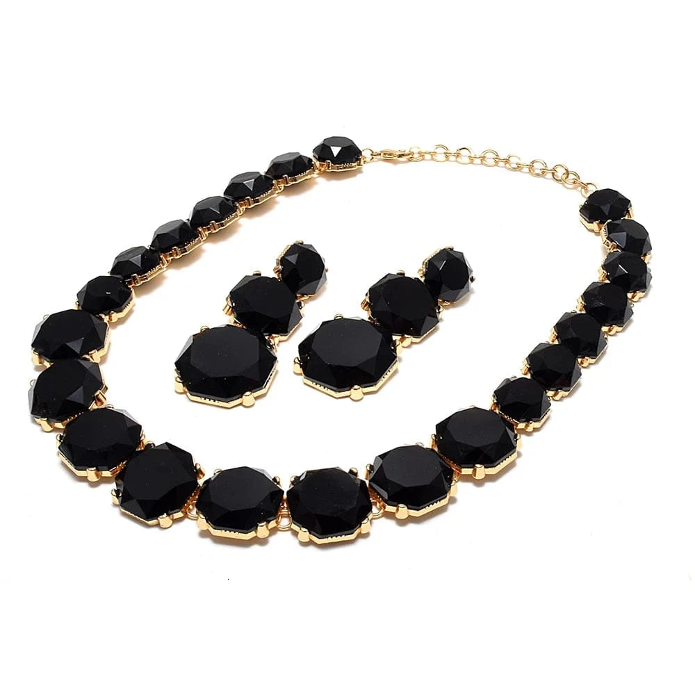 High Quality Multicolor Resin Choker Necklace Women Jewelry Statement Collar Necklace Trendy Accessories Wholesale