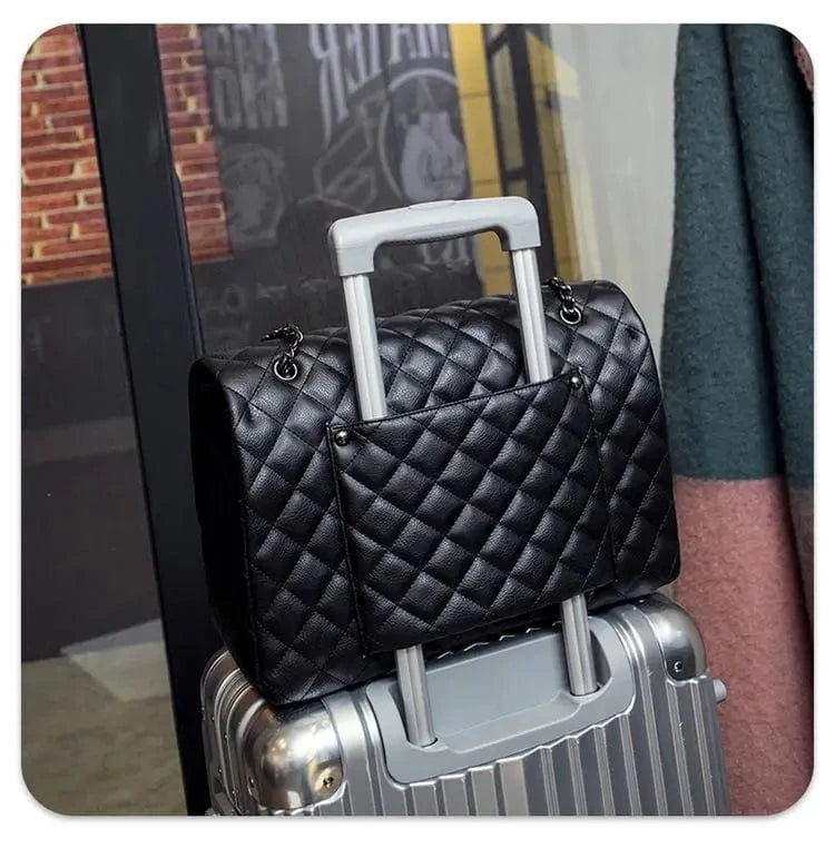 High Quality Shoulder Big Hand Bags Lady Black Travel Weekend Outdoor Duffle Oversize Large Luxury Bags Women Handbags Ladies