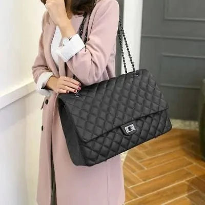 High Quality Shoulder Big Hand Bags Lady Black Travel Weekend Outdoor Duffle Oversize Large Luxury Bags Women Handbags Ladies