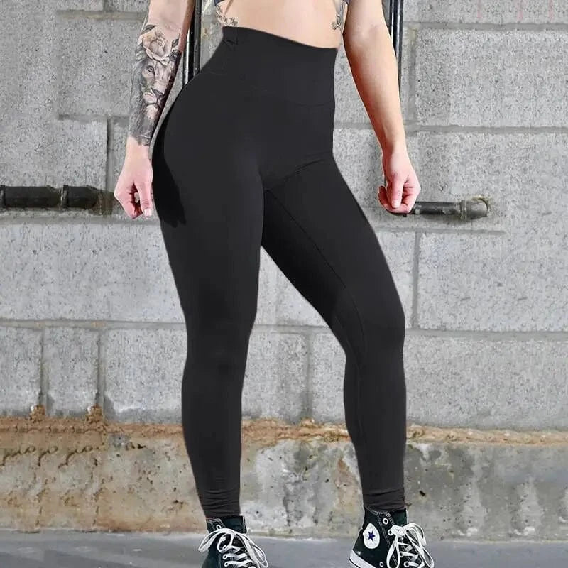 High Waist Leggings Fitness Push up Pants Leggins Mujer Sexy Hips Women Leggings 4 Colors Women's Fashion Solid Colors 7-15days