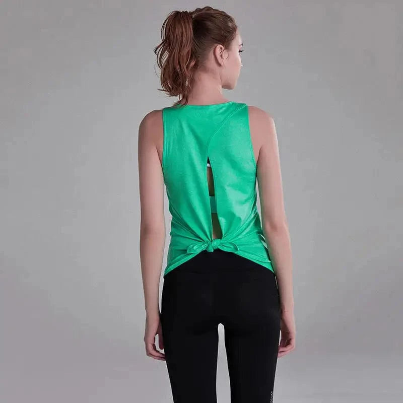 Hot 2024 new Women's beauty back Yoga t shirt Workout Sports top Gym Athletic Wear Fitness running Crop Top Yoga clothes