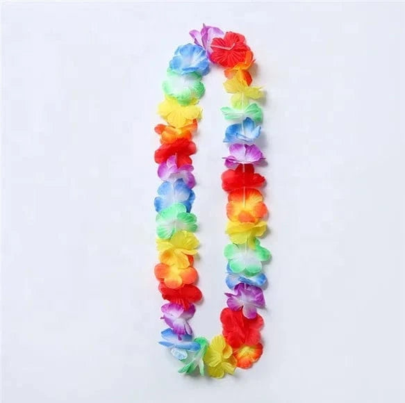 Hot Football Fans Flower Lei/hawaii Necklace Leis/hawaiian