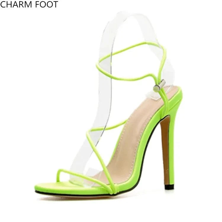 hot sale sex for girl buckle strap Fine high heel sandal