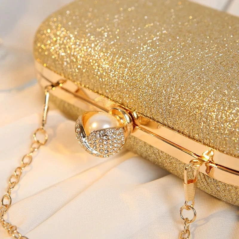 Hot Sell Bling Bling Clutch Purses Girls Fashion Wedding Handbags Ladies Party Box Hand Bags For Females