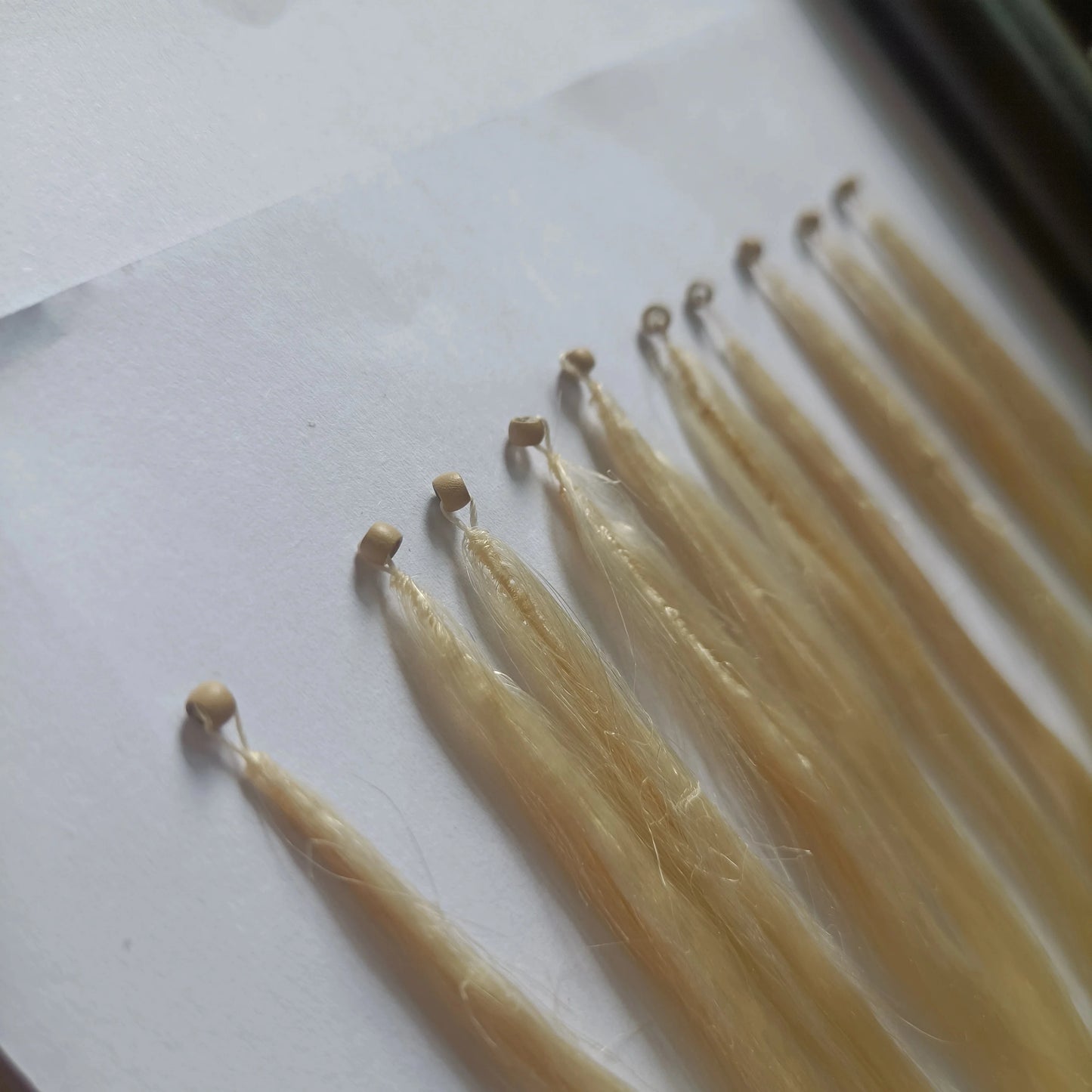 Hot sell in china hair extension most popular virgin customized colour invisible feather hair extensions weft human