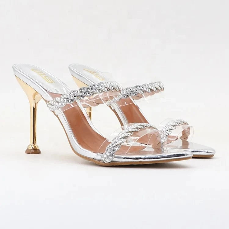 hot sell zapatos mujeres sandales pour femme 2023 women's shoes heeled sandals for women and ladies