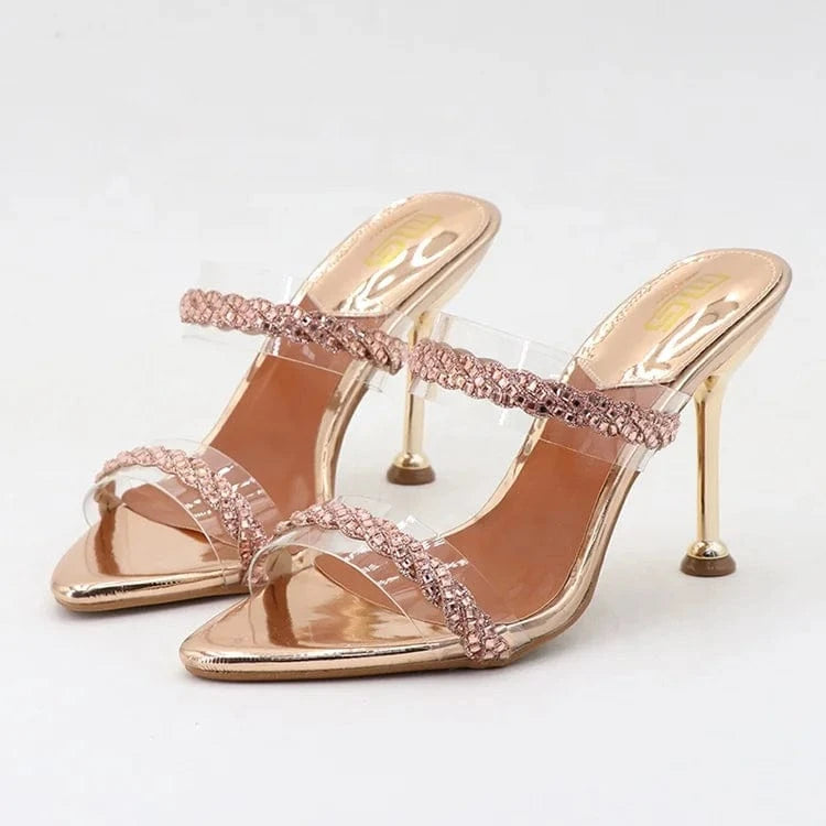 hot sell zapatos mujeres sandales pour femme 2023 women's shoes heeled sandals for women and ladies