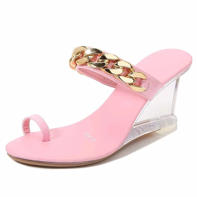 hot selling 2023 fashion sandals for women wedges shoes ladies women sandales pour femmes high heels shoes for women