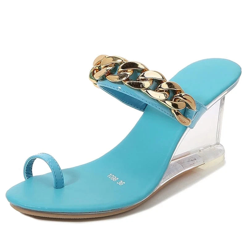 hot selling 2023 fashion sandals for women wedges shoes ladies women sandales pour femmes high heels shoes for women