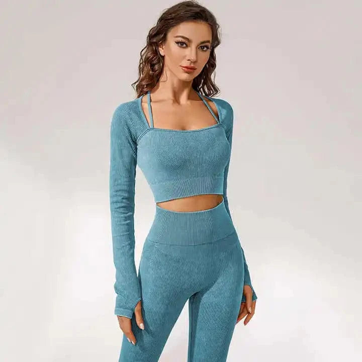 Hot selling 2024 new OEM Women's quick-drying breathable sports wear Outdoor running fitness wear walking training yoga wear
