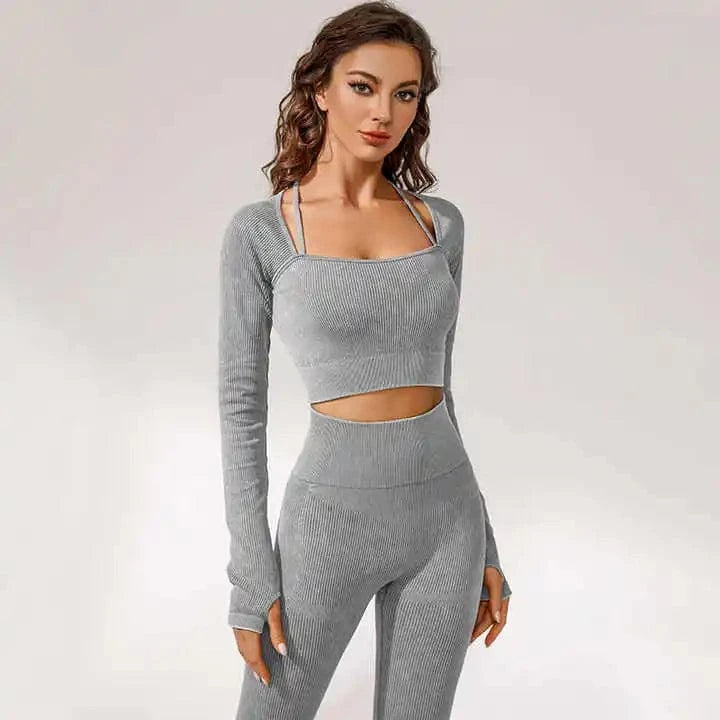Hot selling 2024 new OEM Women's quick-drying breathable sports wear Outdoor running fitness wear walking training yoga wear