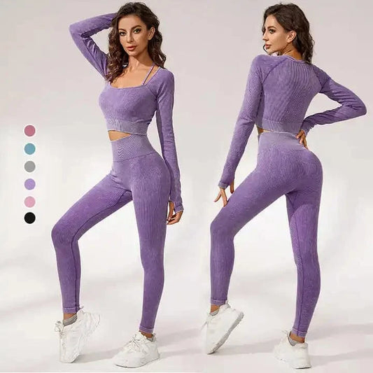 Hot selling 2024 new OEM Women's quick-drying breathable sports wear Outdoor running fitness wear walking training yoga wear