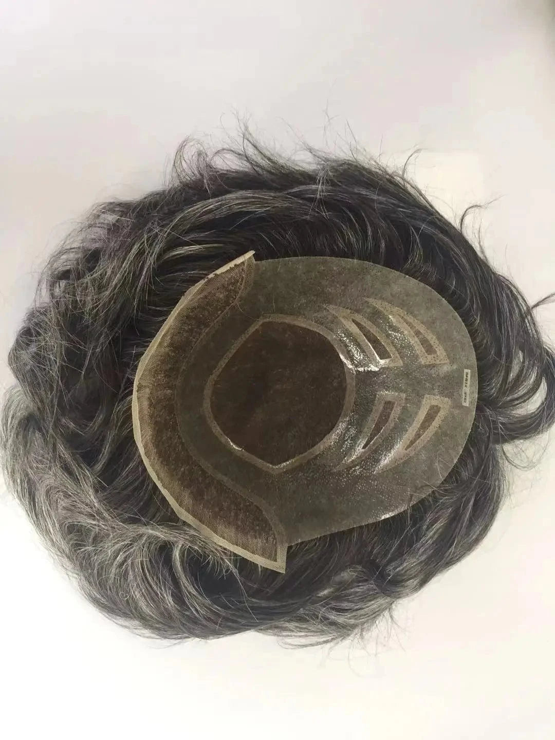 Hot selling cheaper fine mono lace top men toupee human hair piece male cheap replacement system