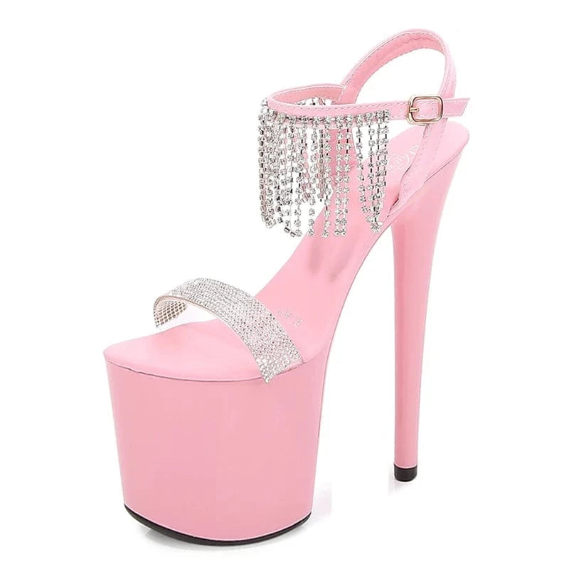 hot selling high heel female sandals stiletto heels luxury shoes women ladies summer dresses shoes women heels
