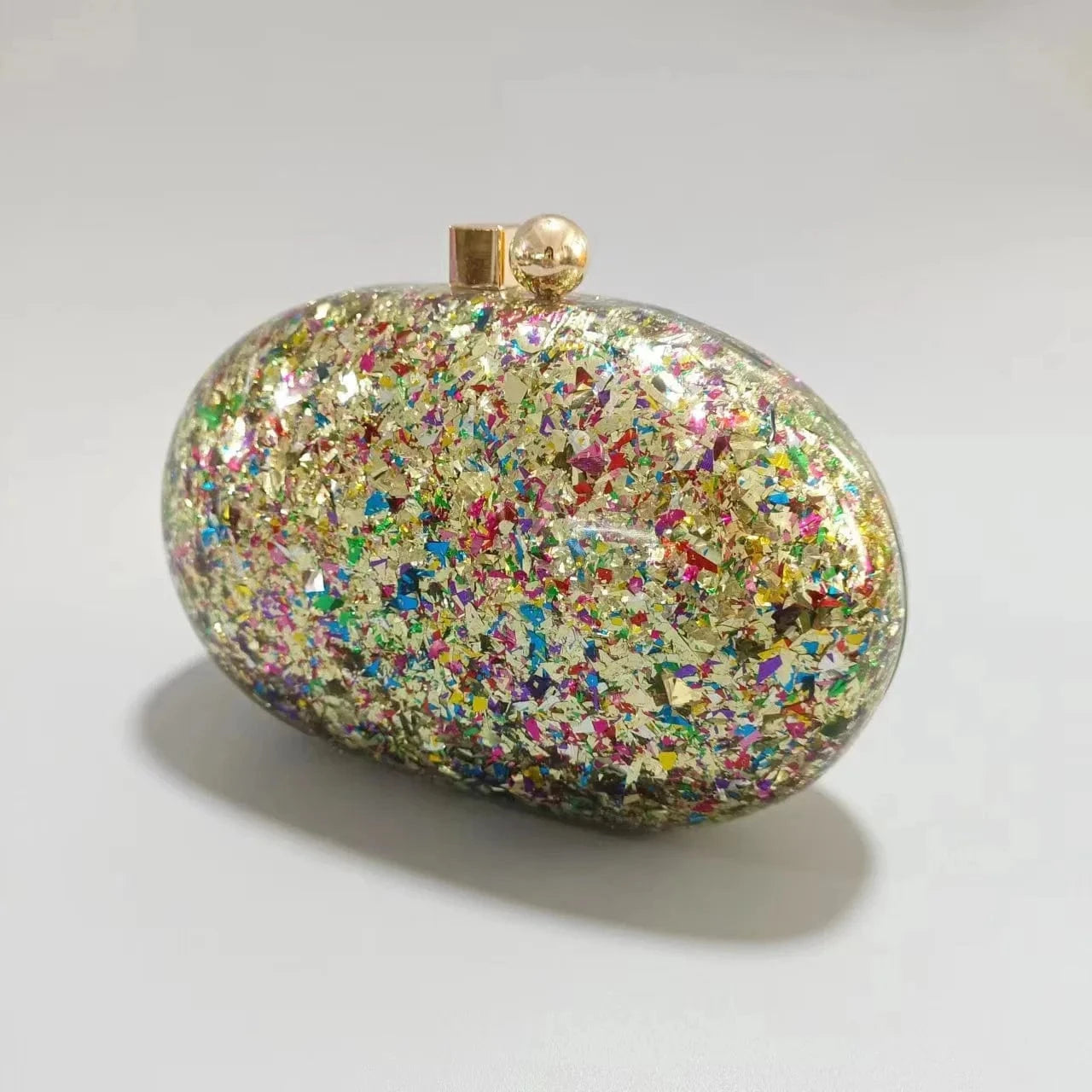 Hot Selling ladies Fashion Messenger Single Evening Shoulder handbags Crossbody Bag acrylic bags clutch purse for women luxury