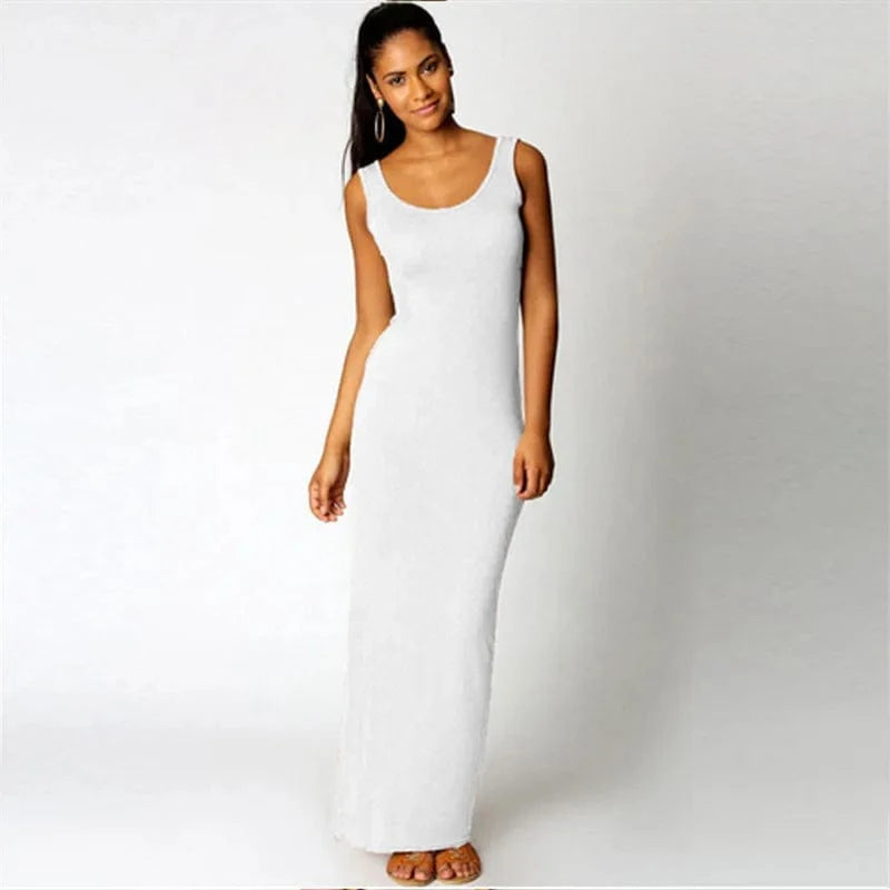 Huiya New fashion arrival plus size stretchy vintage dress elegant long party dress bodycon sundresses women summer 2022