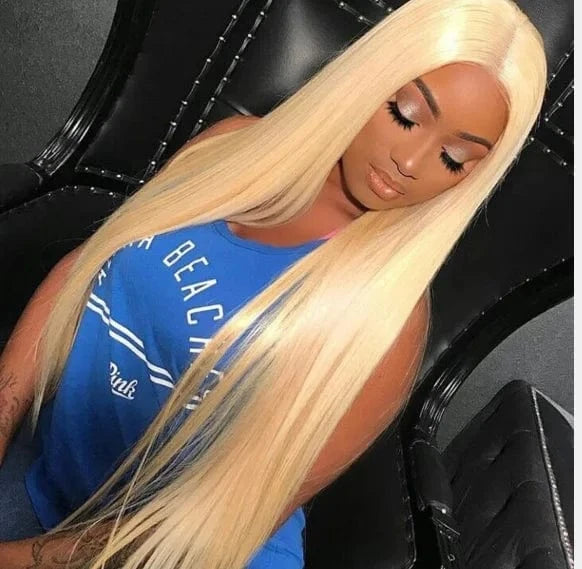 human lady virgin hair bundles 613 blonde lace frontal wig vendor for Indian raw Brazilian human hair