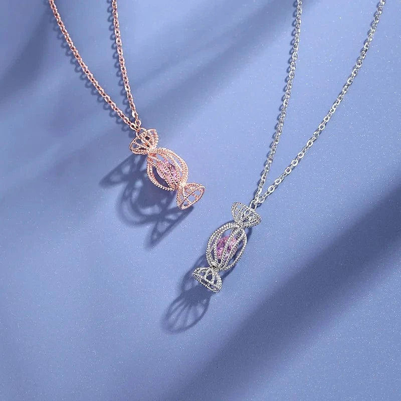 Hypoallergenic Zirconia Candy Pendant Chain