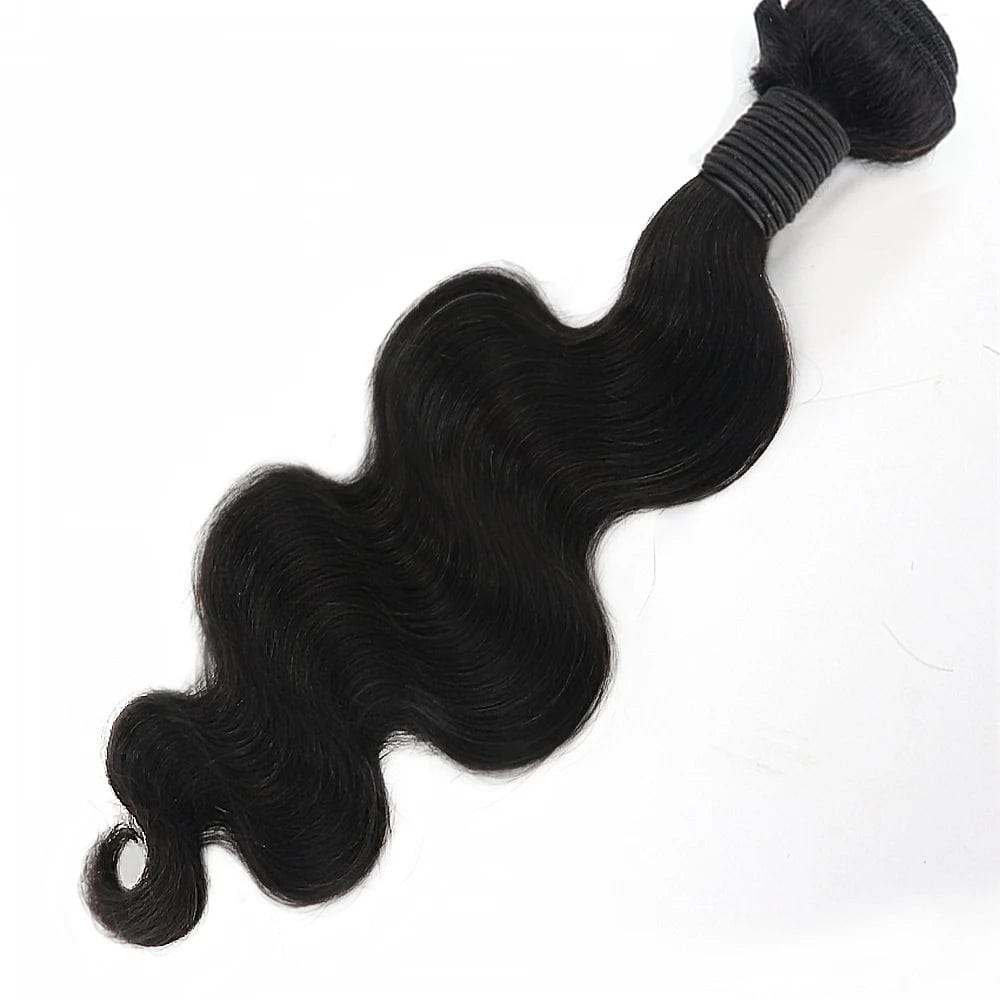 Inice Body wave Hair Bundle weaves and wigs peruvian hair Full Cuticle Aligned Raw Indian Human Hair Machine Double Weft