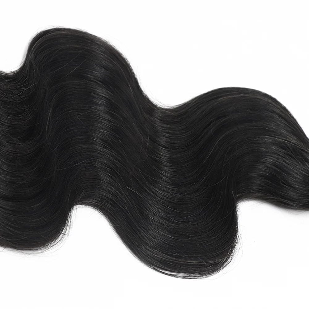 Inice Body wave Hair Bundle weaves and wigs peruvian hair Full Cuticle Aligned Raw Indian Human Hair Machine Double Weft